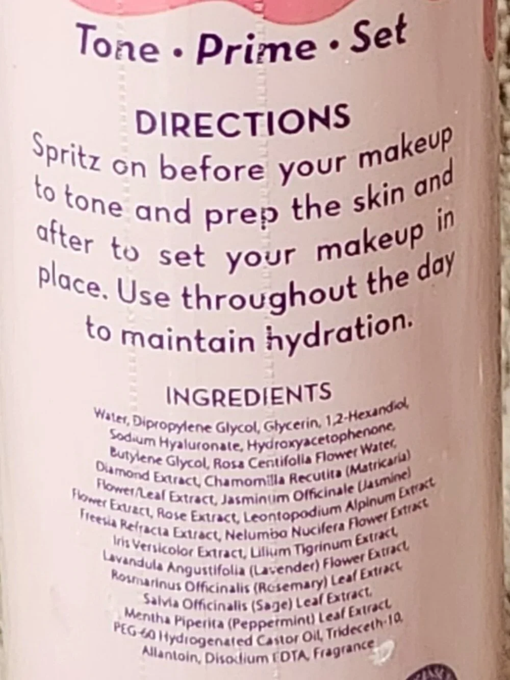 THE CREME SHOP - HELLO KITTY Celebrate Setting and Priming Spray - NEW